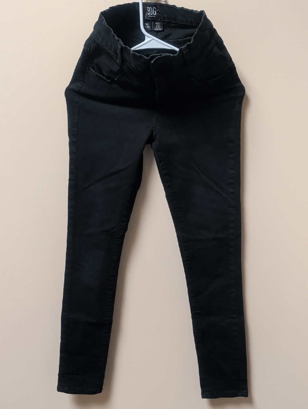 BDG Black Stretch Skinny Jeans Size 26